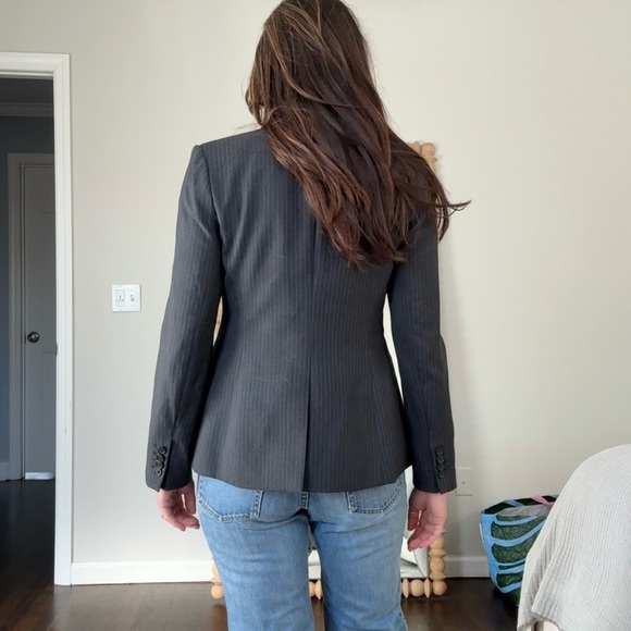 J. Crew Super 120 Pinstripe Wool Blazer - Picture 2 of 11
